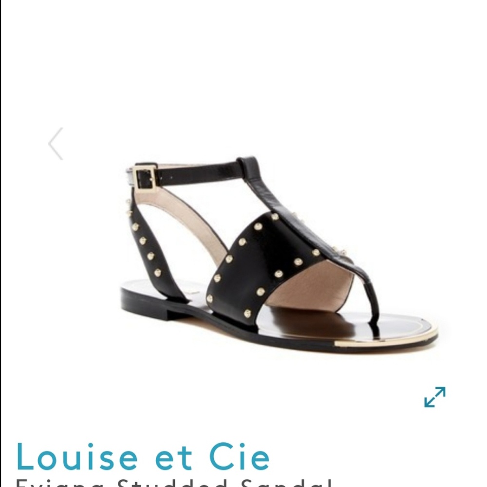 Louise et Cie Sandals in Black Size 7.5
